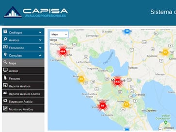 CAPISA – Sistema de Avalúos